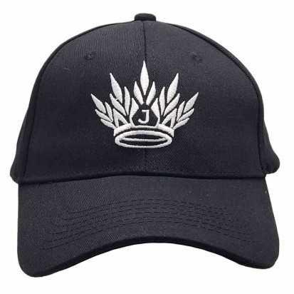 Czapka baseballowa JNKO | Czarna | Białe logo | Regulowany zapięcie strapback