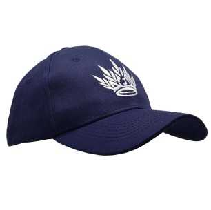 Casquette de baseball JNKO | Bleu foncé | Logo blanc | Sangle arrière