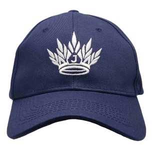 Berretto da baseball JNKO | Blu scuro | Logo bianco | Strapback