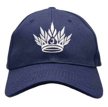 Baseballová čepice JNKO | Tmavě modrá | Bílé logo | Strapback