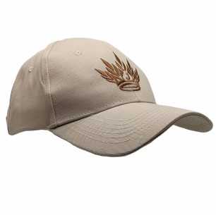 Berretto da baseball JNKO | Beige | Logo in bronzo | Strapback