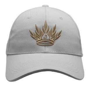 Berretto da baseball JNKO | Bianco | Logo dorato | Strapback