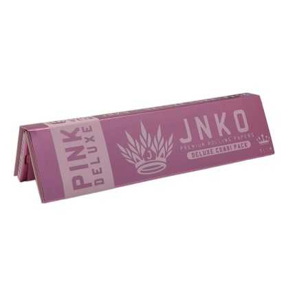Papeles de liar JNKO Pink Deluxe | Paquete combinado | Papeles de Liar + Filtros 33uds | Cierre magnético