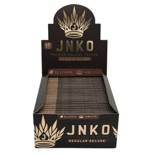 Displej JNKO Regular Deluxe Rolling Papers | 33 Listy | 50ks/Dipslay