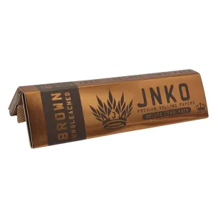 JNKO Feuilles à rouler marron non blanchies | Pack combiné | Feuilles + Cartons 33pcs | Fermeture aimantée