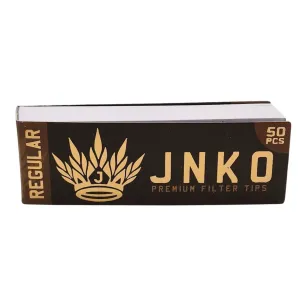 JNKO Regular Deluxe Filterspitzen | Vorperforiert | 50 Stück Broschüre