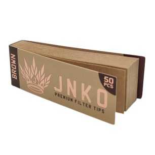 JNKO Brown Unbleached Tip | 50 Tipjes