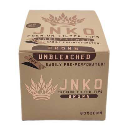 JNKO Brown Unbleached Tips | Display 25st.