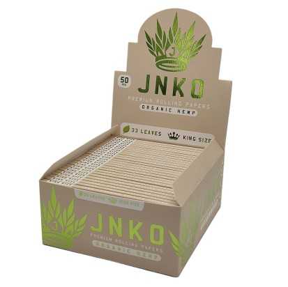 Afficher Feuilles à rouler en chanvre biologique JNKO | 33 feuilles | 50 pièces/affichage