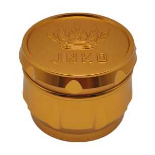 Grinder 4 Parties Elegance XL | Or | 63 mm | Aluminium | Logo 3D