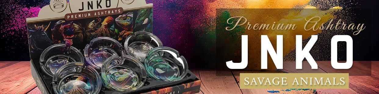 Glas-Aschenbecher online | Rund | Savage Animals | Großhandel