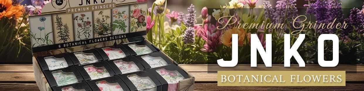 Grinder en aluminium | Fleurs botaniques | Grossiste